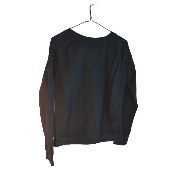 Soul Cycle Sequin Quilted Pullover Sweatshirt Size Small New - Picture 6 of 10